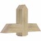 Ekena Millwork Eugene Rough Sawn Timber Gable Bracket, Douglas Fir, 36"W x 19"H x 6"D x 6"F, 13/12 Pitch GBW036X19X0606EUG00RDF - alternate 5